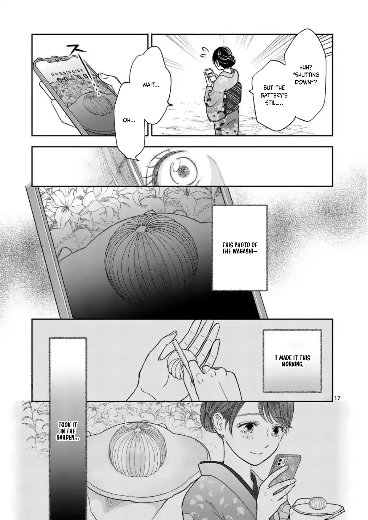Got summoned to another world by accident, so I’ll just make Japanese sweets. Chapter 1 Page 17